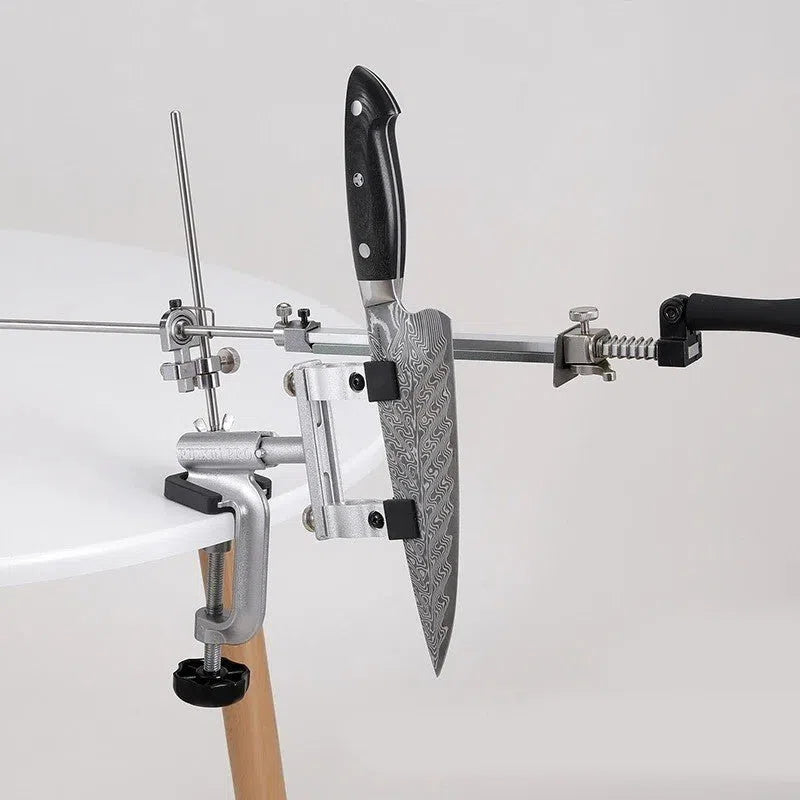 Affûteur Couteaux Professionnel Rotatif 360° Avec 3 Pierres - Aiguisage Précis