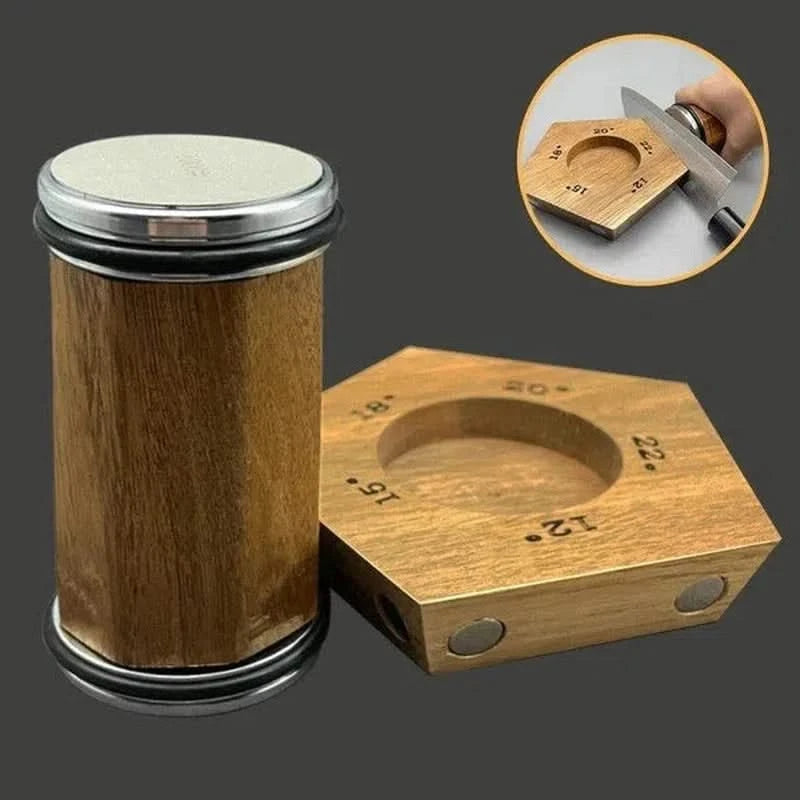 Affûteur Design de couteaux à rouleau – Angle réglable avec pierres à aiguiser
