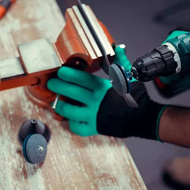 Affûteur rapide pour outils de jardin - Embout perceuse