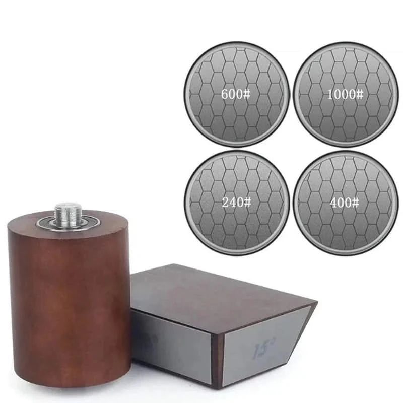 Aiguiseur de couteaux à rouleau - Pack diamanté 4 grains : 240# à 1000# Grains diamants : 240# 400# 600# 1000#