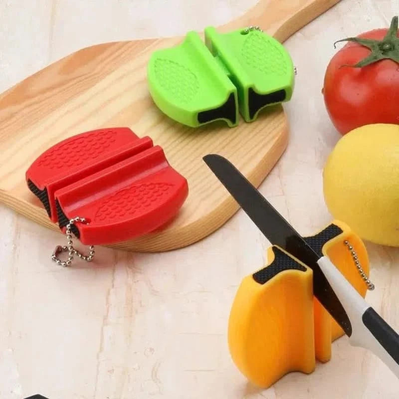 Aiguiseur de couteaux de poche – Double face pour affûtage précis