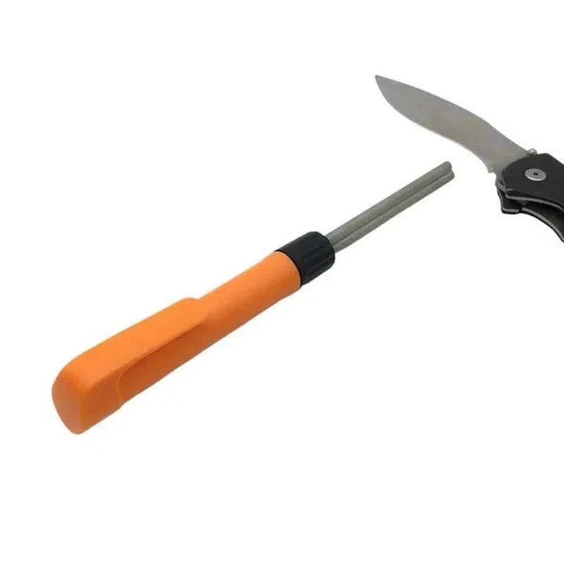 Aiguiseur de couteaux multifonction portable avec tige diamant