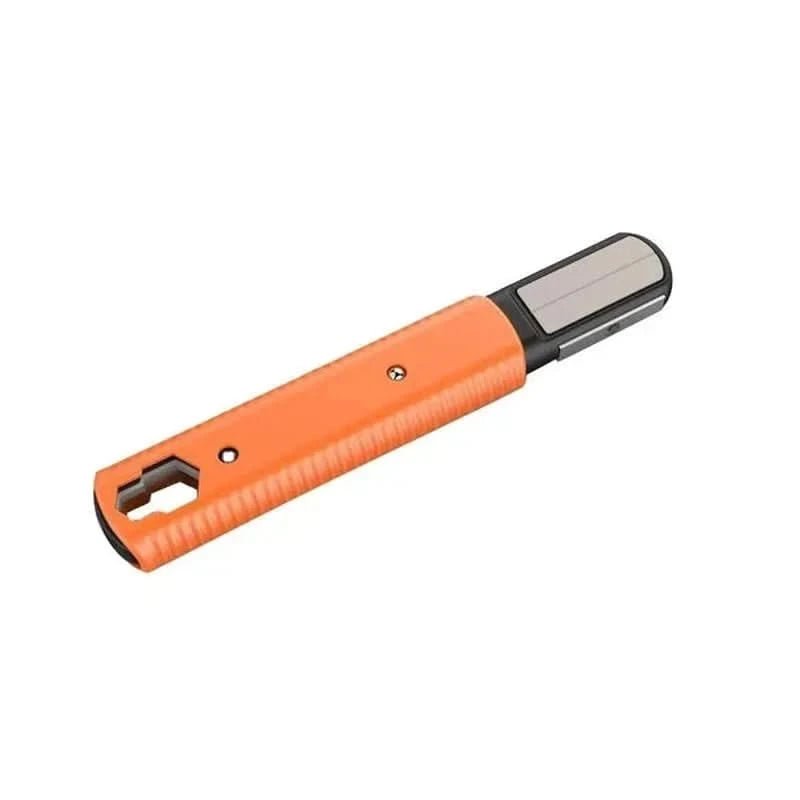 Aiguiseur de couteaux pliable en acier inoxydable