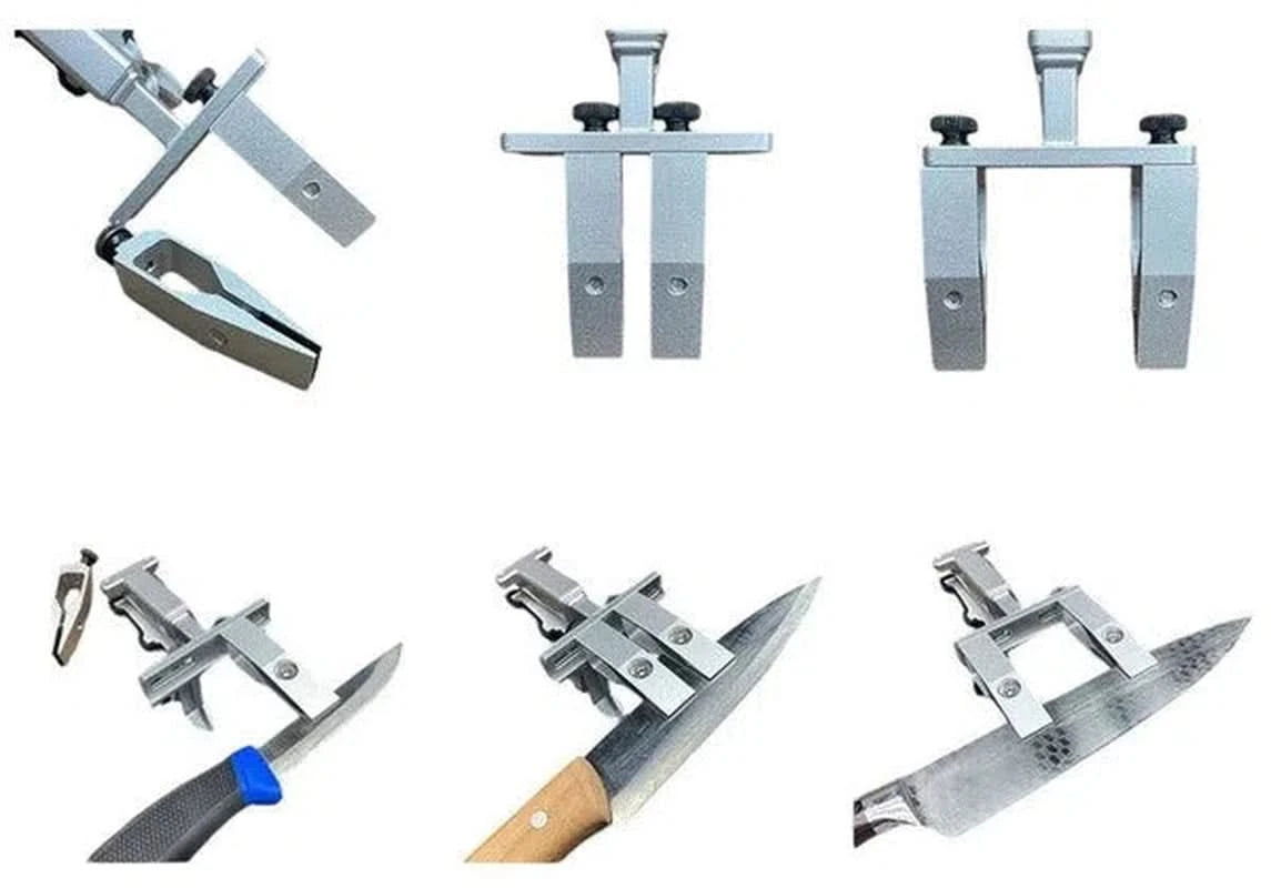 Aiguiseur à angle fixe professionnel + pierres diamantées
