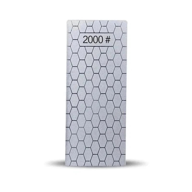 Pierre à aiguiser diamantée – Surface en nid d'abeille ultra-fine pour couteaux