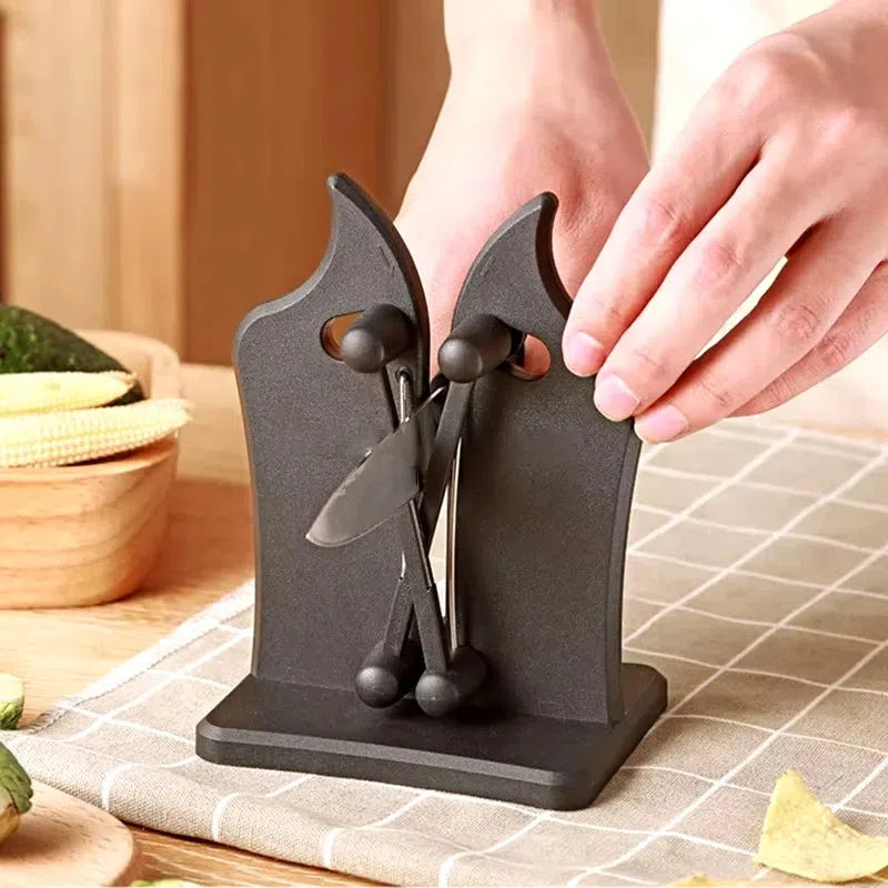 Aiguiseur de couteaux professionnel en acier inoxydable