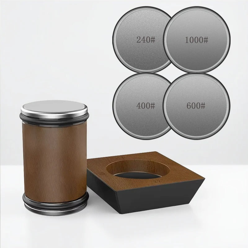 Aiguiseur roulant multi-angles avec base magnétique