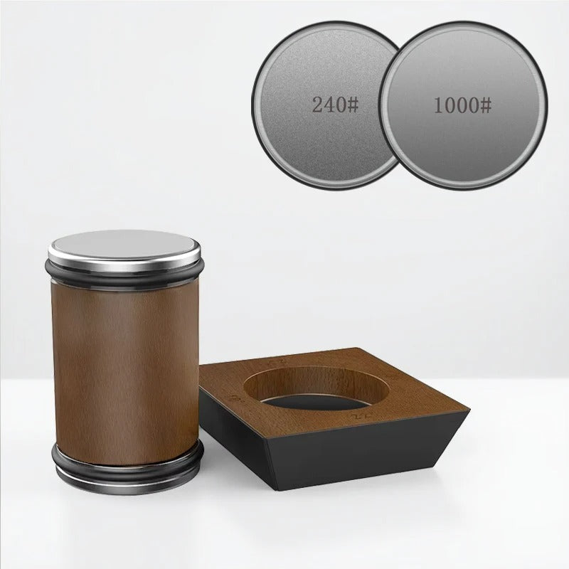 Aiguiseur roulant magnétique avec pierres diamantées 240# et 1000#