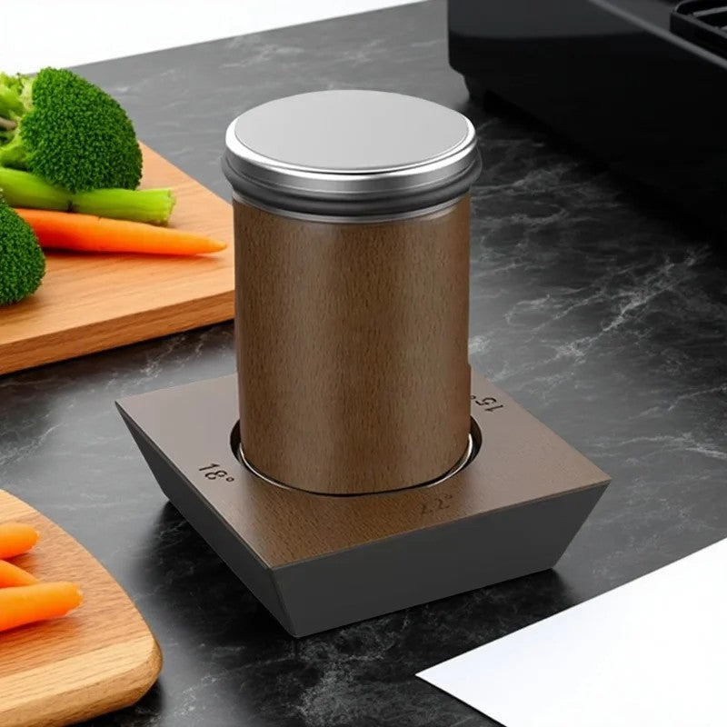 Aiguiseur à rouleau posé sur sa base 4 angles dans une cuisine